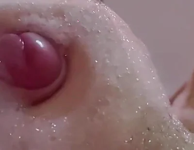 Covered in Foam - My Intense Bathroom Solo Finish