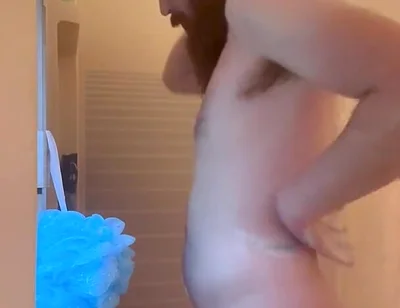 Big Cock in the Shower