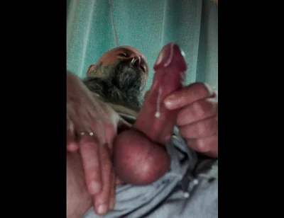 Big Uncut Cock Close up