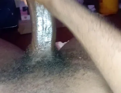Stroking My Big Monster Cock