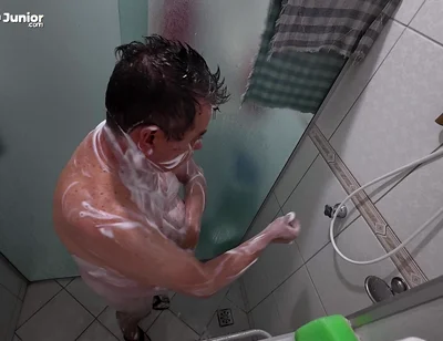 Stepdaddy Taking a Shower