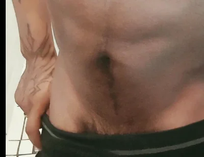 Close-ups Just Before Showering