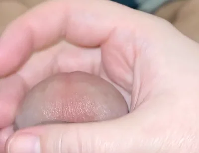 Guy on the Bed Really Wants to Cum