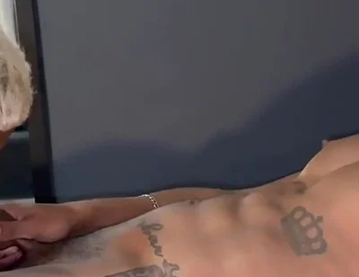 Tatted Papi Top Older Big Dick Fucks Big Ass Bottom Bareback