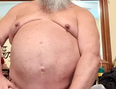 Big Bellied Stepdaddy Shoots a Fresh Load for You