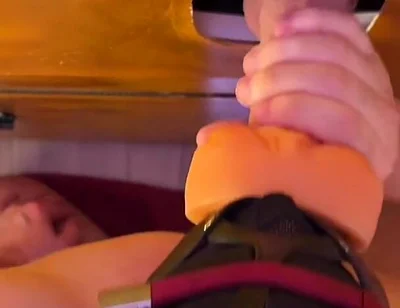 Straight Young Boy with Big Cock at Gloryhole