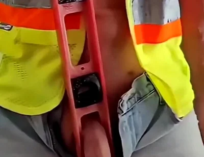 A Big Cock Handyman Cumshot