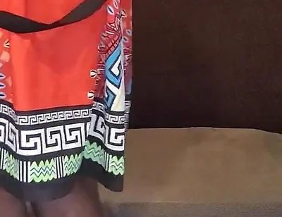 Kennie Jai Jerks off in a Robe and Spreads His Legs and Shoots His Cum!!