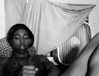 Black & White Vibrator Sesh