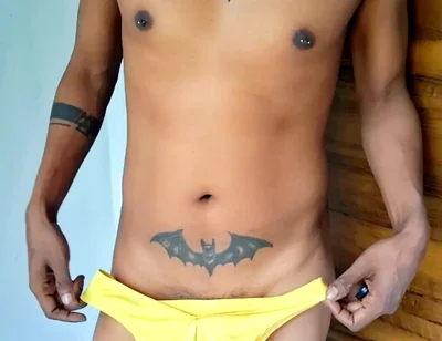 Yellow Thong Size Tease Desi Solo.
