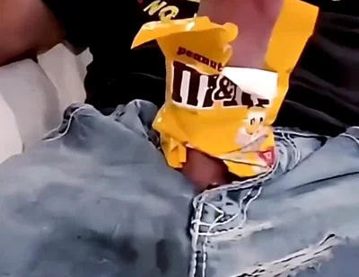 A Bag of Big Cock and M&m's...