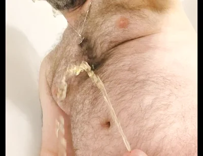 Watch Me Arc My Piss and Blow a Load, with Slow Motion Replays
