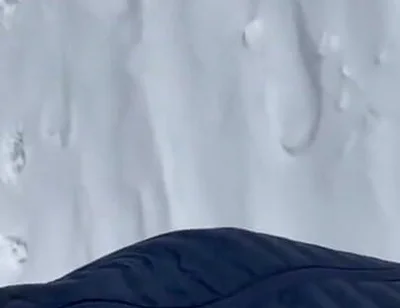 Guy Showing off Cock Pissing While X Country Skiing