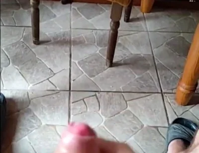 Male Masturbating Home Alone