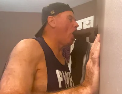 Homemade Glory Hole with Bikeman