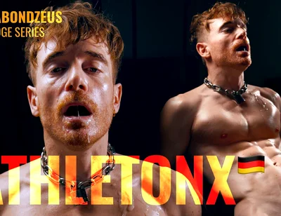 German Ginger Twunk Athletonx Getting Edged and Dominated
