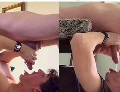 2 Cock Milking Cumshots