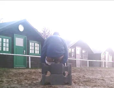 Dildo in the Riding Arena
