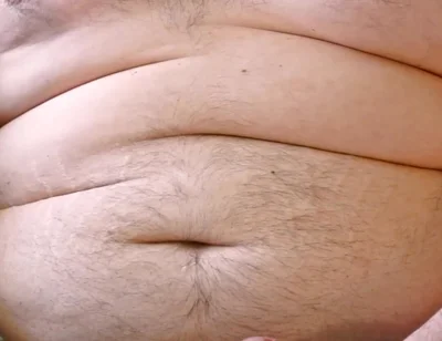 Fat Hairy Chub Masturbating Out Publicly on Cam