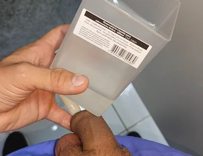 Strange Object Injector Through the Cock Hole