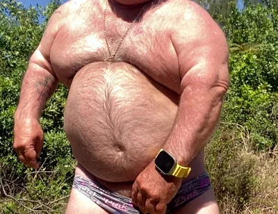 Mark Fletcher Wet Piss Soaked Panties Cumming in the Woods Aging