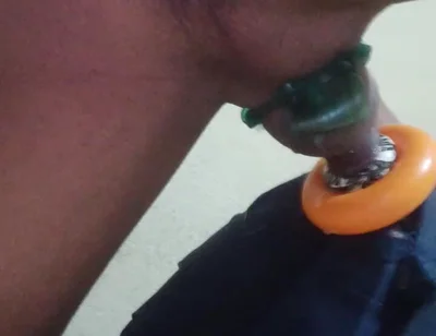 Skinny Guy Masturbating at Home