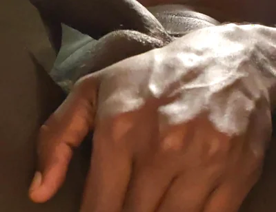 Playing with My Balls and Black Dick Fingering Too