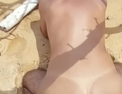 Ladysilva Hot Anal on the Beach