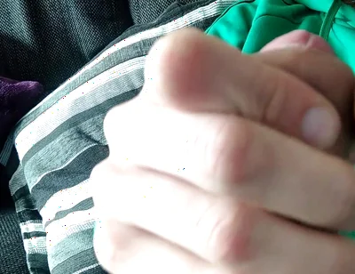 Huge Veiny Cock Is Jerked on the Couch Until He Cums, We Watch a Movie?