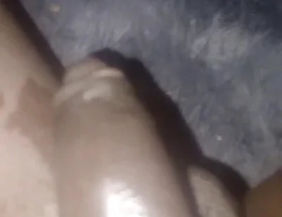 Cum Flowing off This Huge Black Allover the Follow