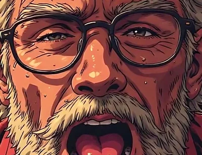 Erotic Orgasm Face Art
