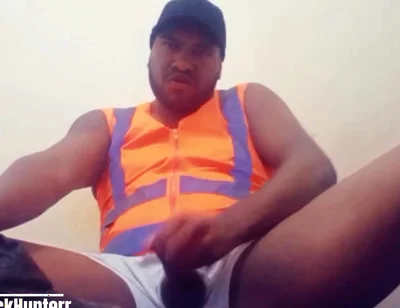 In White Underwear Jerking off and Cumming