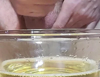 My Sperm in My Piss