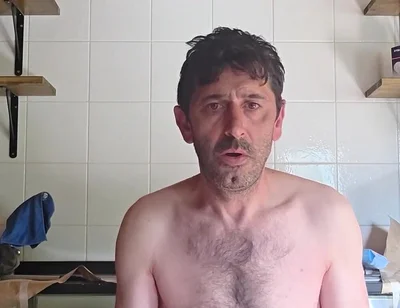 Straight Guy with Huge Cock Jerks off in the Cabin