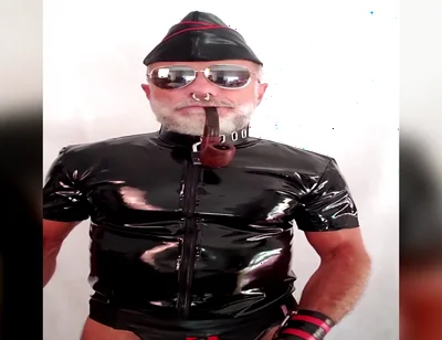 Fetish Stepdad Experiencing Collar