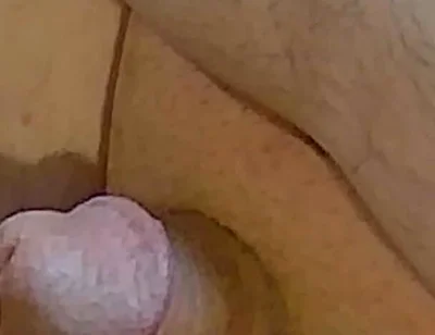 Mature Shaved Cock Jerking and Cumming