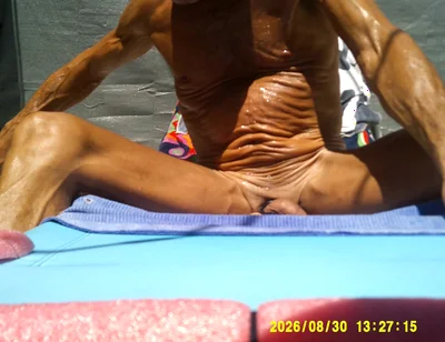 8-30-2026 Naked Tan Tug Diddle the Bung Hole and Tunes. 30 Plus Min
