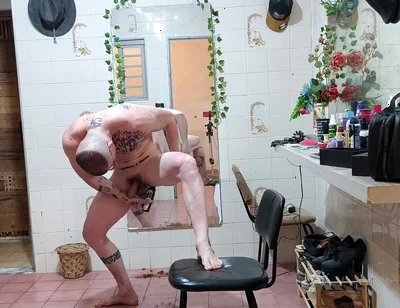 Waxing Anus and Penis