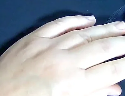 Another View of My Jerking My Smooth Cock