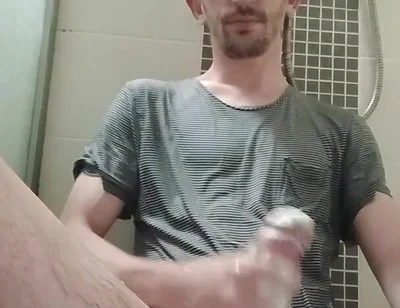 Handjob in the Shower