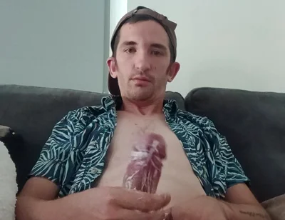 Young Guy with His Xxl Jerks off with Big Cumshot