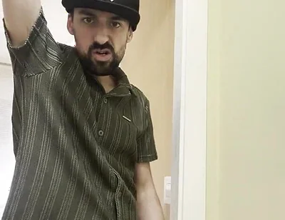 Hot Stepdaddy Jerking off Finishes with Thick Cumshot
