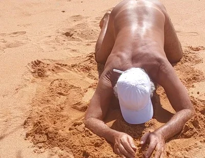 Ladysilva Naked on the Beach Come Fuck My Hot Tanned Ass