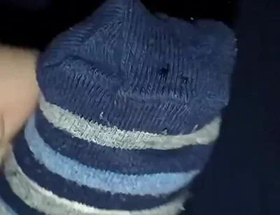 Sock Filled with Cum