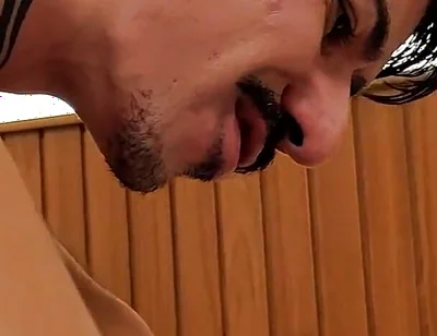 His Thick Cum Fell on Me and I Put It in My Mouth Because He Made Me Enjoy His Fat and Hairy Cock Deep Inside Me