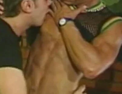 Muscular Hunks Enjoy Raw Bareback Anal Session