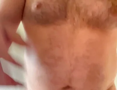 That Is One Sexy Hairy Chested Man with a Big Fat Cock