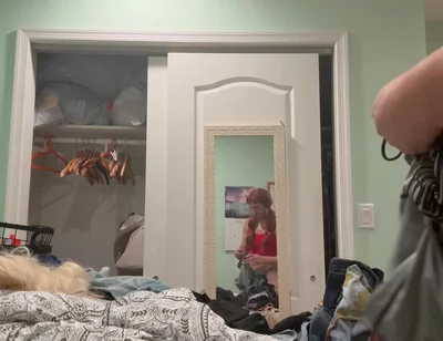 Sissy changing outfits