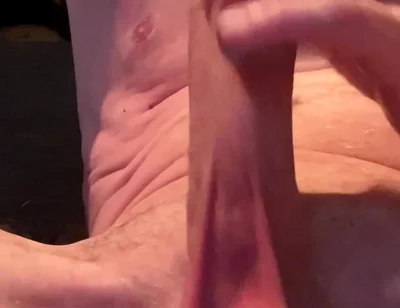 Long Stroke Session with Dirty Taking Leaky Cock Daddy