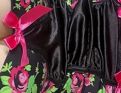 Edging with My Sex Doll Dressed in Sexy Lingerie